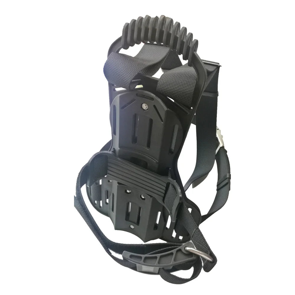 Diving Strong Single Tank BackPack Gas Cylinder Tank Holder Bracket With Stainless Steel Cylinder Belt Oasis Select