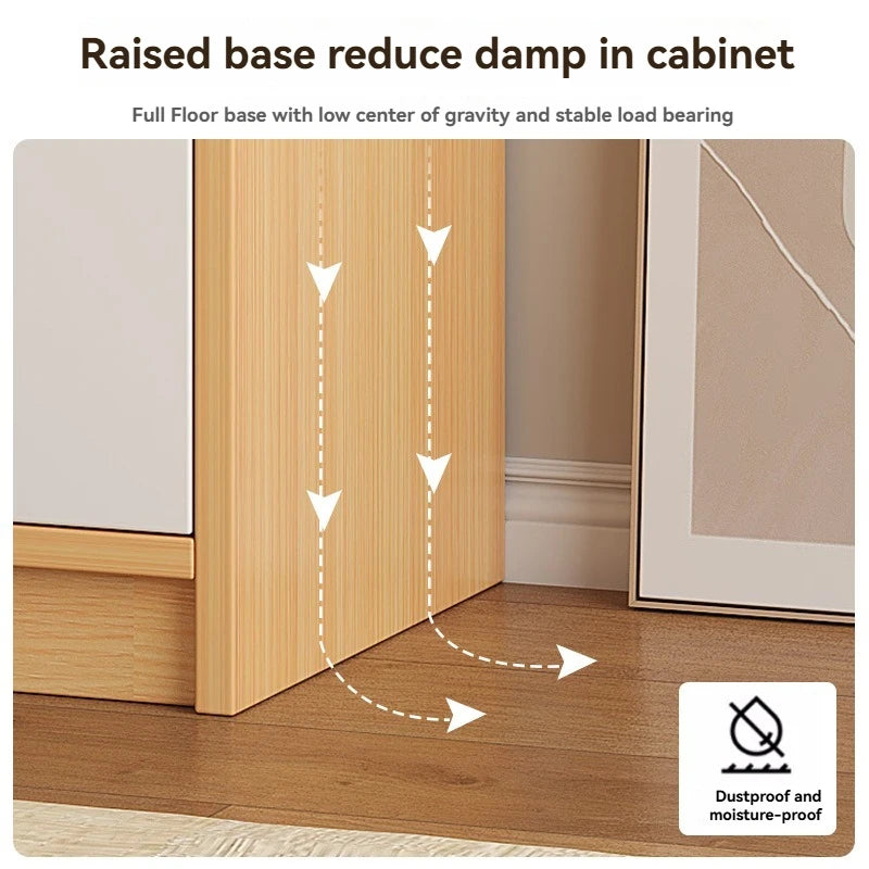 Bookshelf floor to ceiling household multifunctional storage rack living room large capacity multi-layer display cabinet simple Oasis Select
