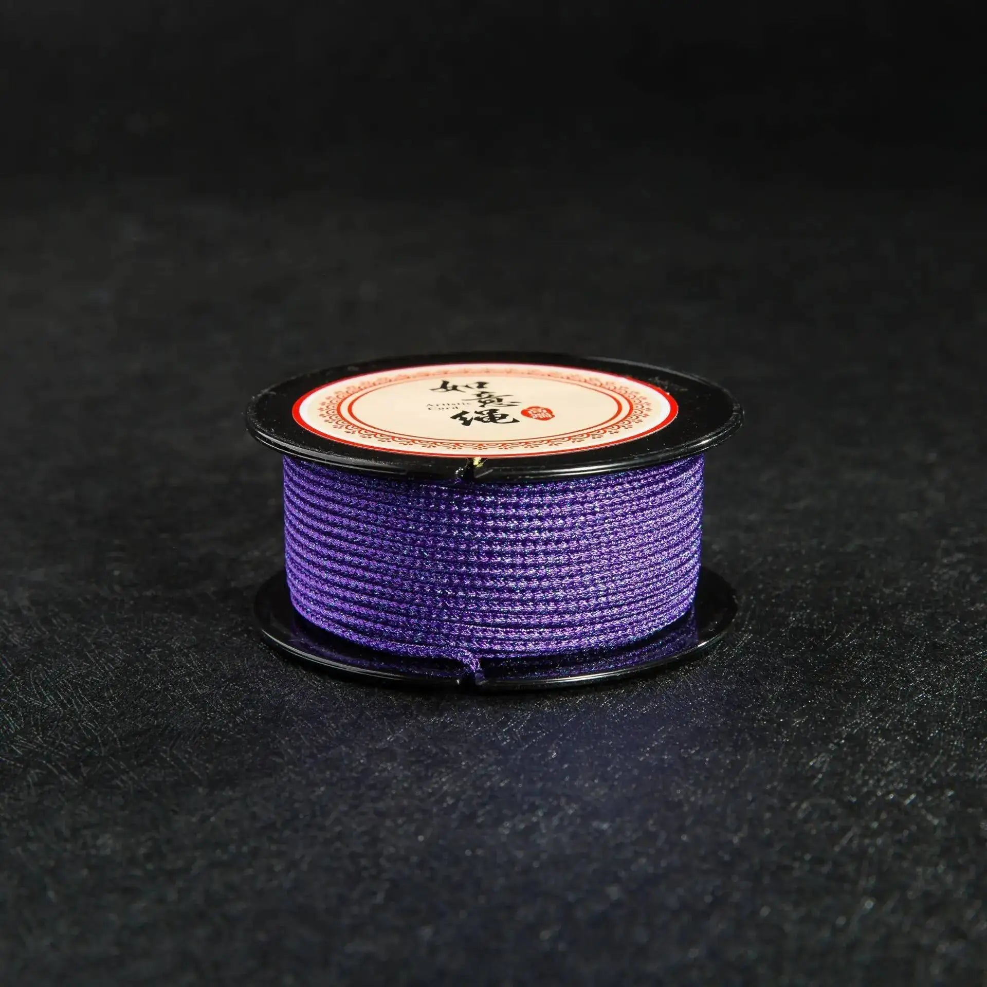 2.5mm Woven Starry Sky Ruyi Rope Finished Rope No-knot Necklace Jade Pendant Hanging Rope Oasis Select Shining Night Purple 2.5mm