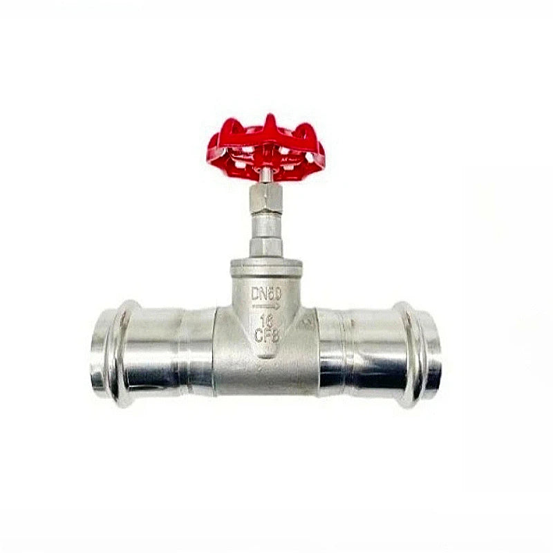 304 Stainless Steel One-way Manual Threaded Globe Valve DN15 20 25 32 40 50 Compression Type Tap Water Oil Switch Oasis Select