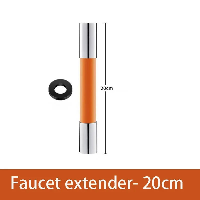 Universal Faucet Extension Pipe – Anti-Splash Water Extender Faucet Extension Pipe Oasis Select