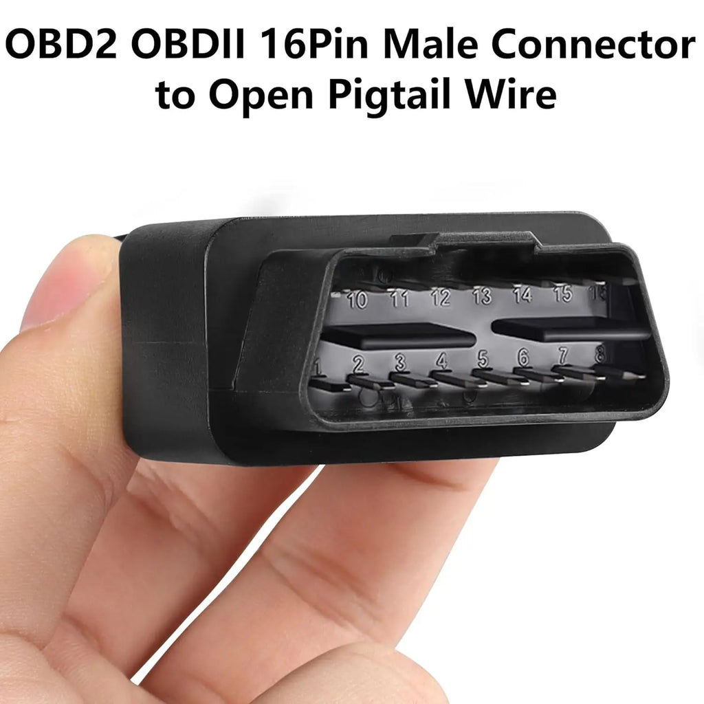 3/2/1.5/0.3 Meters OBD2 OBD II Car Extension Cable Connectors 16PIN Male To Female Connector For Auto ELM327 Connector Interface Oasis Select