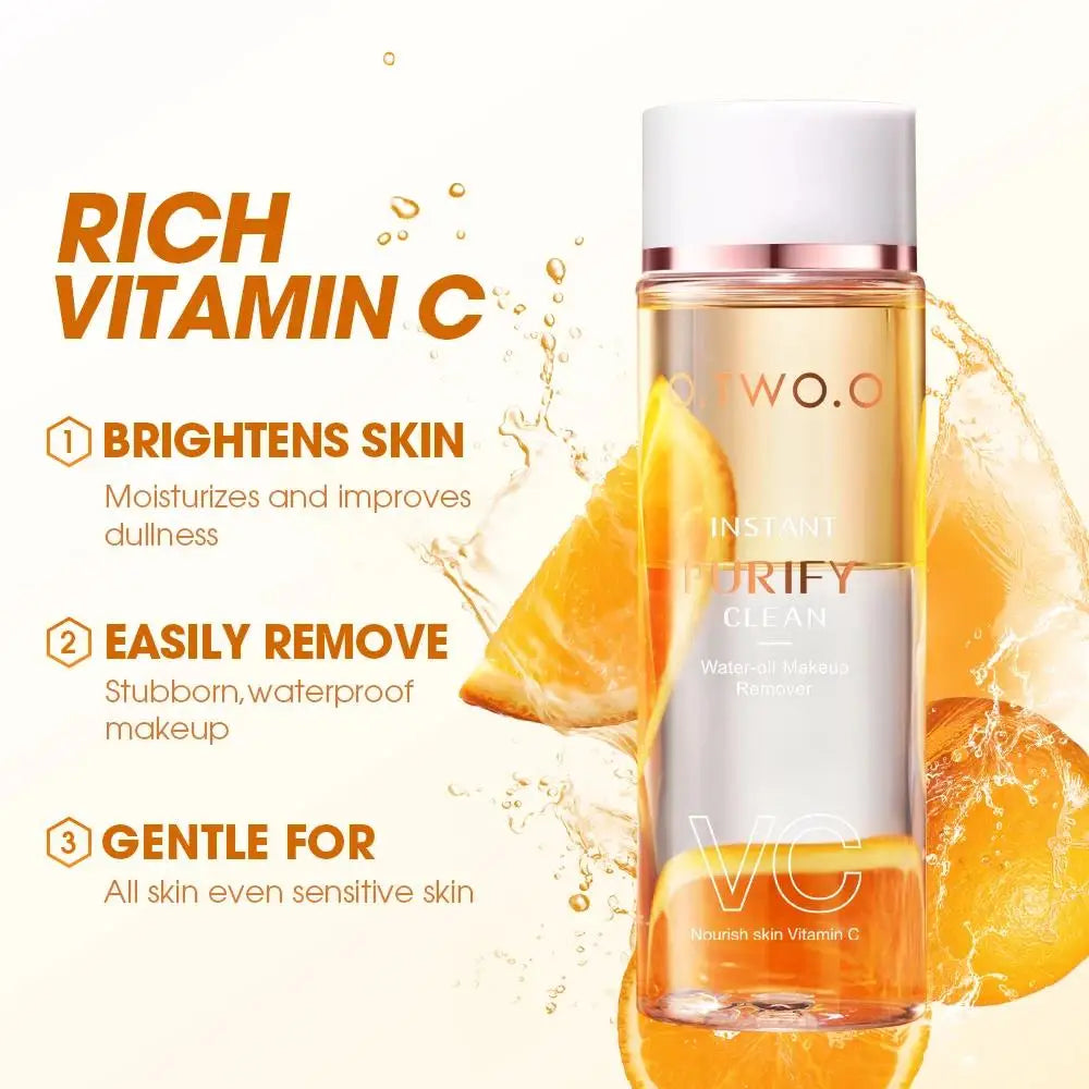 O.TWO.O Dual-Phase Vitamin C Makeup Remover – 100ml
