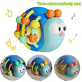 Cute And Interesting Hand-Held Baby Rattle, ABS Material, Color Festival Can Send Birthday Gifts, Christmas, Easter Oasis Select blue
