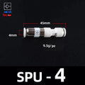 High Quality SPV SPU Pneumatic Pipe Control Valve Non-Reversing 4mm 6mm 8mm Pneumatic Pipe Connector Durable One Way Check Valve Oasis Select SPU 4 Other