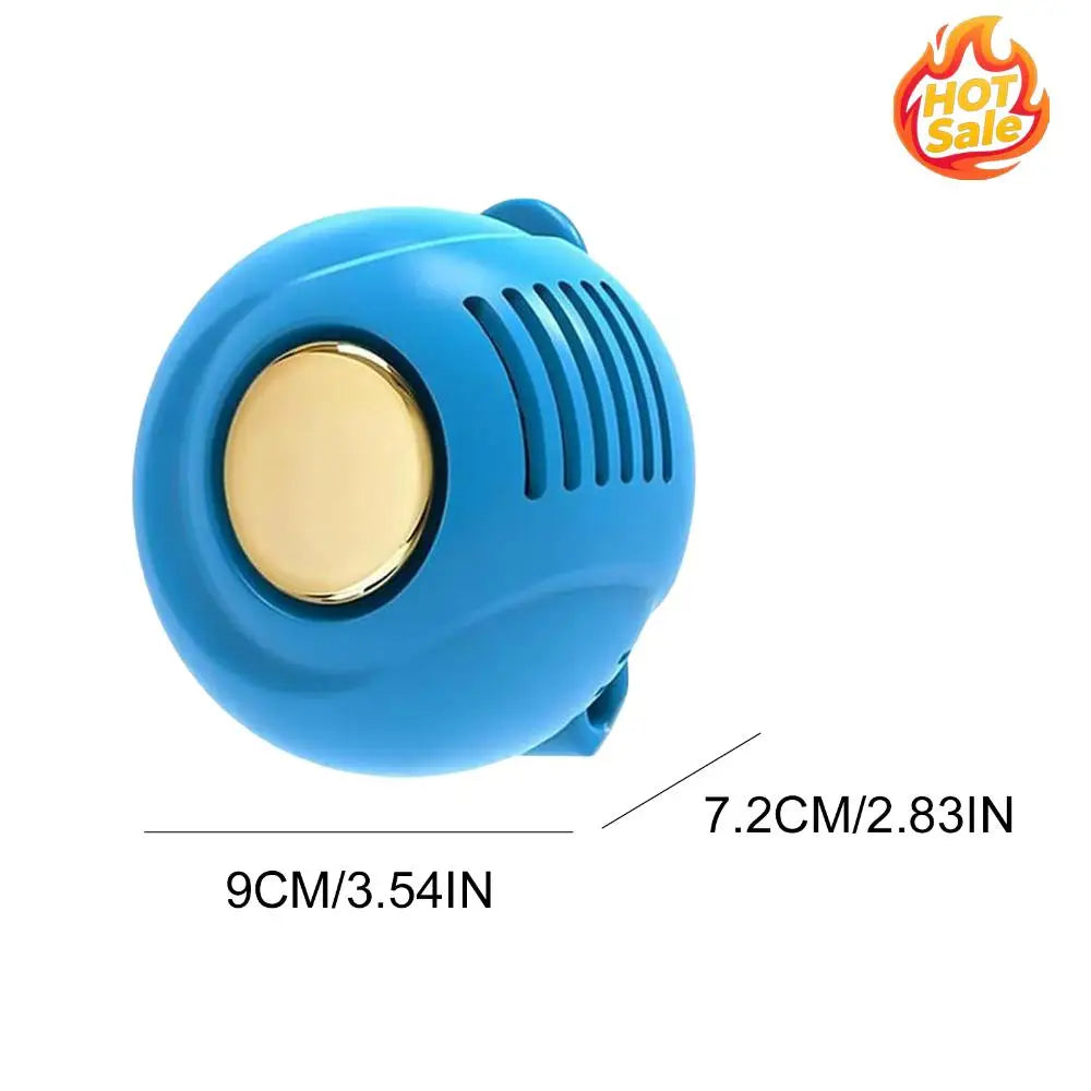 2026 New Portable Silent Mini Bladeless Electric Fan USB Rechargeable Mini Bladeless Fans Adjustable 3-Speed for Shirt Waist Oasis Select