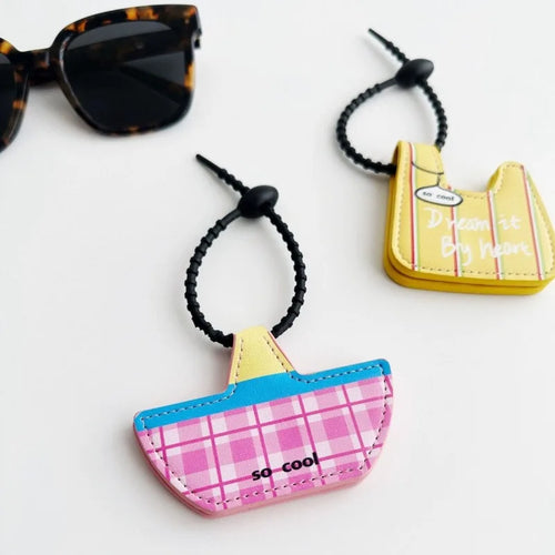 2 in 1 Dopaamine Magnetic Sun Hat Clip Outdoor Travel Sunglasses Convenient Storage Bag Hanging Anti-Loss Essential Tool Oasis Select