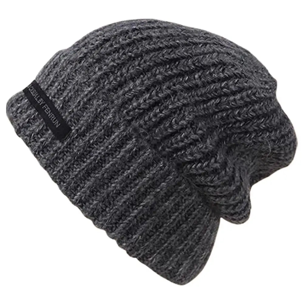 Autumn and winter warm knit hat new hat, women's pile pile ear protection yarn hat, versatile, small face, big head circumferen Oasis Select Gray One size