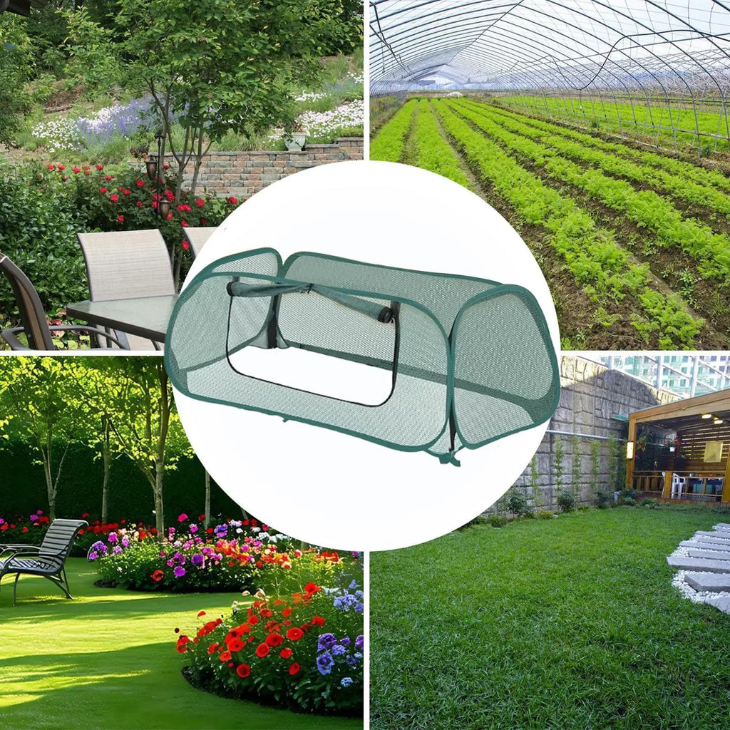 Foldable Plant Protector Mesh Cover Anti-frost Plants Greenhouses Accessories Seedlings Protective Gardening Netting Raised Bed Oasis Select