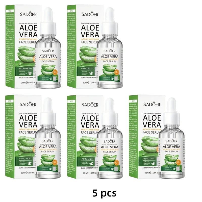 SADOER Aloe Vera Facial Serum – Brightening & Moisturizing 30ml