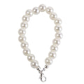 Creative Simple White Pearl Mobile Phone Chain Lanyard For Women Girls Anti-Drop Phone Case Chain Charm Jewelry Accessories Oasis Select Silver