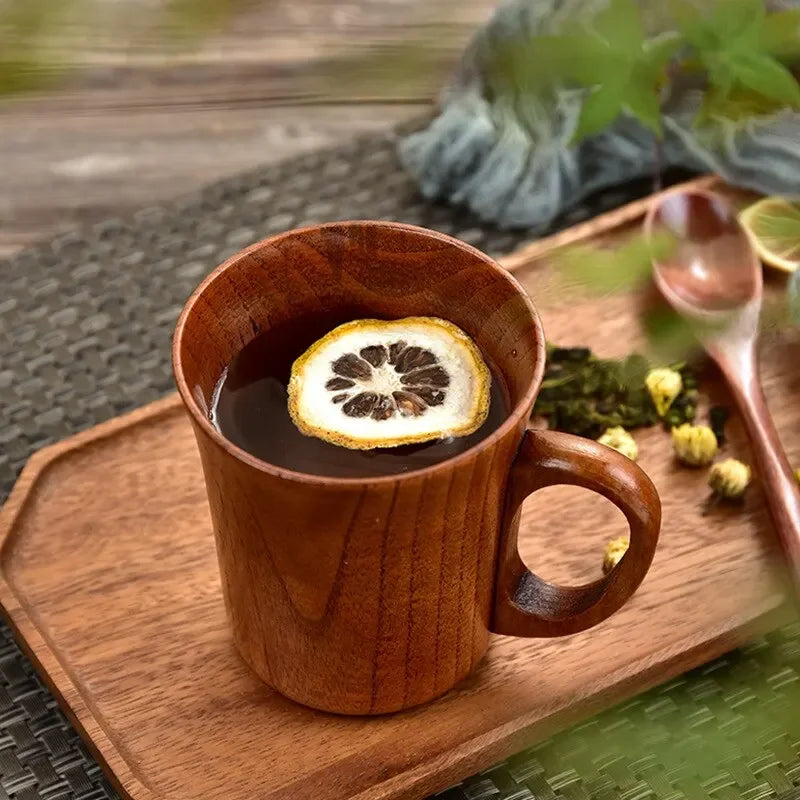 Creative Jujube Sour Wood Household High Beauty High Temperature Resistant Tea Coffee Beer Cup 1pcs Oasis Select