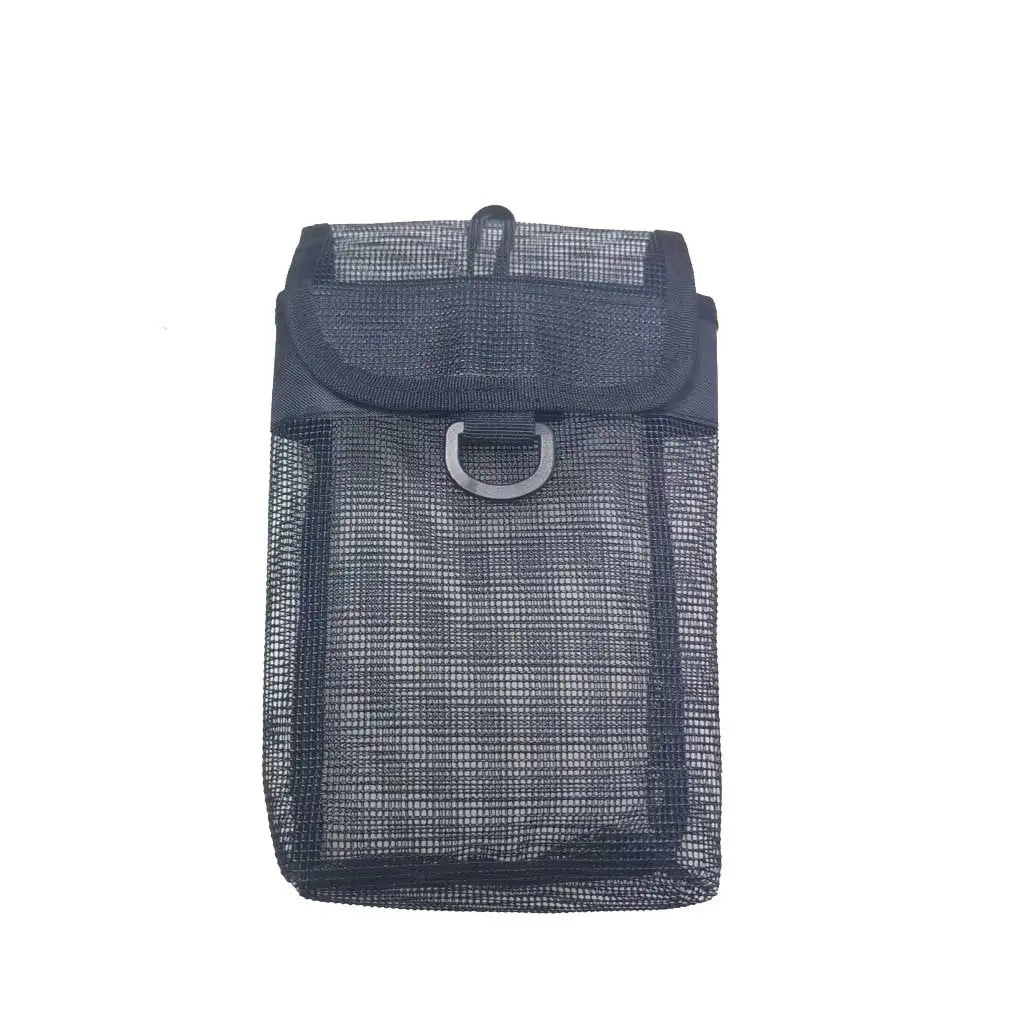 Scuba Diving SMB Carrier Mesh Bag Portable Tech Wreck Diving Surface Marker Buoy Pouch Snorkeling Spool Finger Reel Pocket Oasis Select