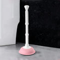 Silicone Vacuum Toilet Plunger | High-Pressure Drain Unblocker