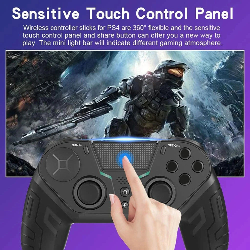 Wireless Bluetooth PS4/PS3/PC/Android Gamepad Controller
