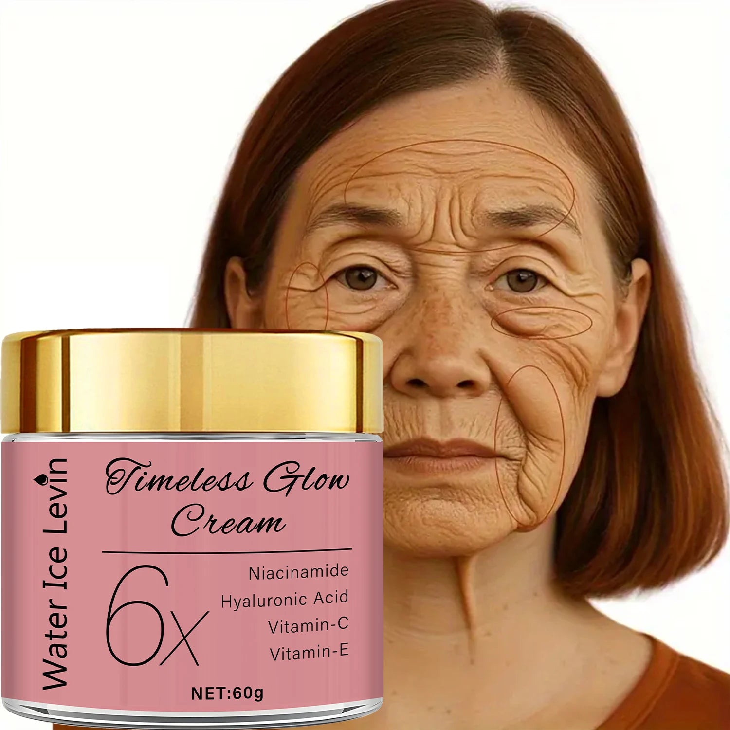Timeless Glow Face Cream – Niacinamide, Hyaluronic Acid & Vitamin C Brightening Face Cream Oasis Select