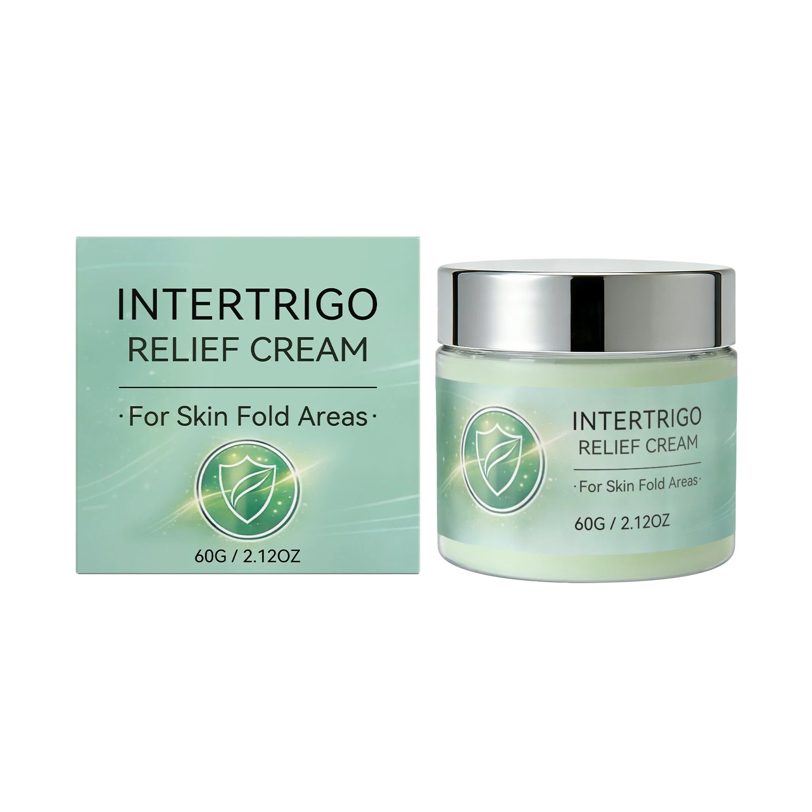 Intertrigo Cream For Skin Fold Care Prevent Skin Chafing Long Lasting Moisturizing & Soothing Daily Skin Repair Treatment Cream Oasis Select 60g Boxed