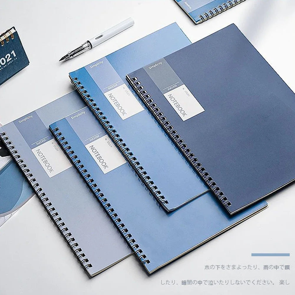 A5/B5 Vintage Spiral Notebook – 40/80 Sheet Journal & Diary