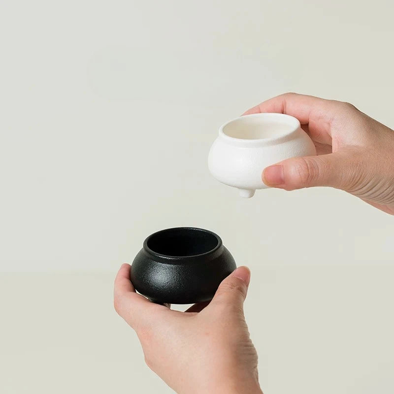 Zen Style Vintage Ceramic Incense Burner Small Incense Holder Home Fragrance Ornament Incense Burner Oasis Select