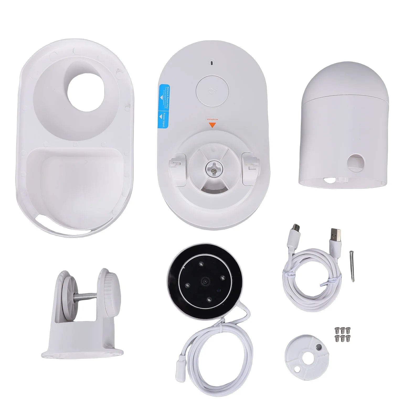 Automatic Fish Feeder 230ml Large Capacity 2.4G 5G WiFi Automatic Fish Food Dispenser with App Control Timer 2.5K Camera Oasis Select WHITE