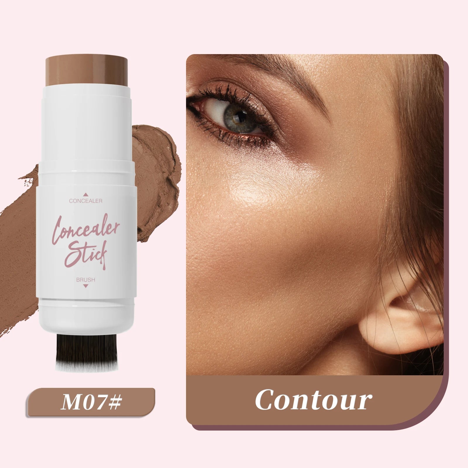 Hello Kiss Double-Ended Highlighter & Contour Stick | Waterproof