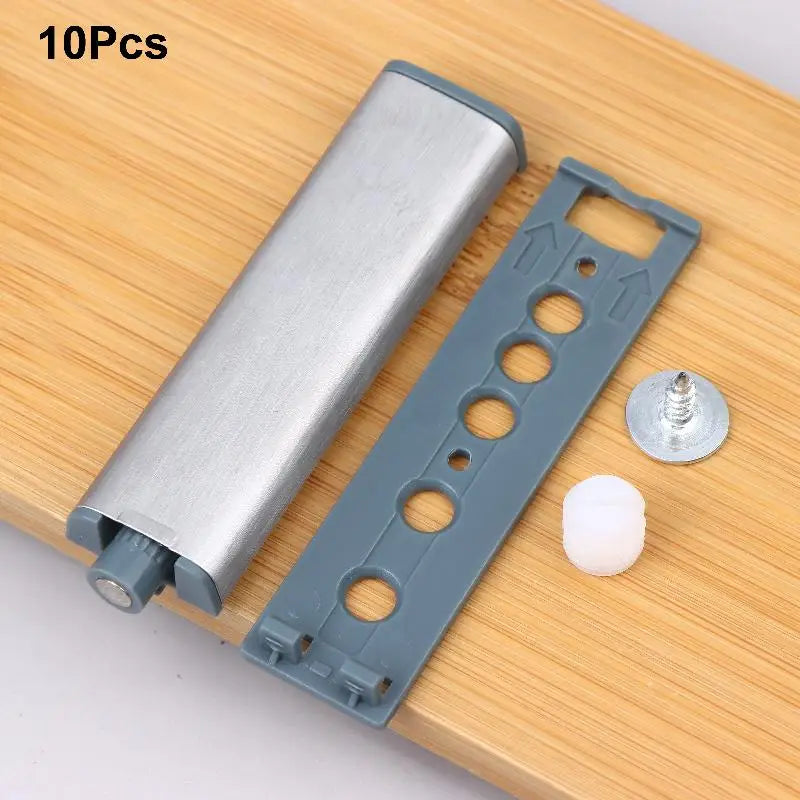 10PCS Magnetic Push Latches For Cabinets, Push To Open Cabinet Hardware, Push Touch Latch, Kitchen Door Push Latch Oasis Select A