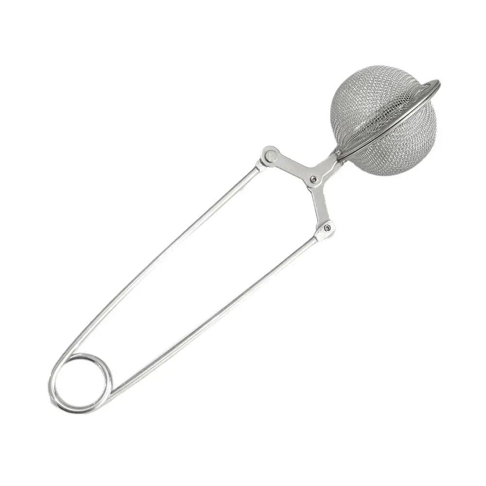 Stainless Steel Spoon Tea Ball Infuser Filter Squeeze Leaves Herb Mesh Strainer Tea Infuser In Mesh Tea Ball Filter Teaware Oasis Select 1pcs