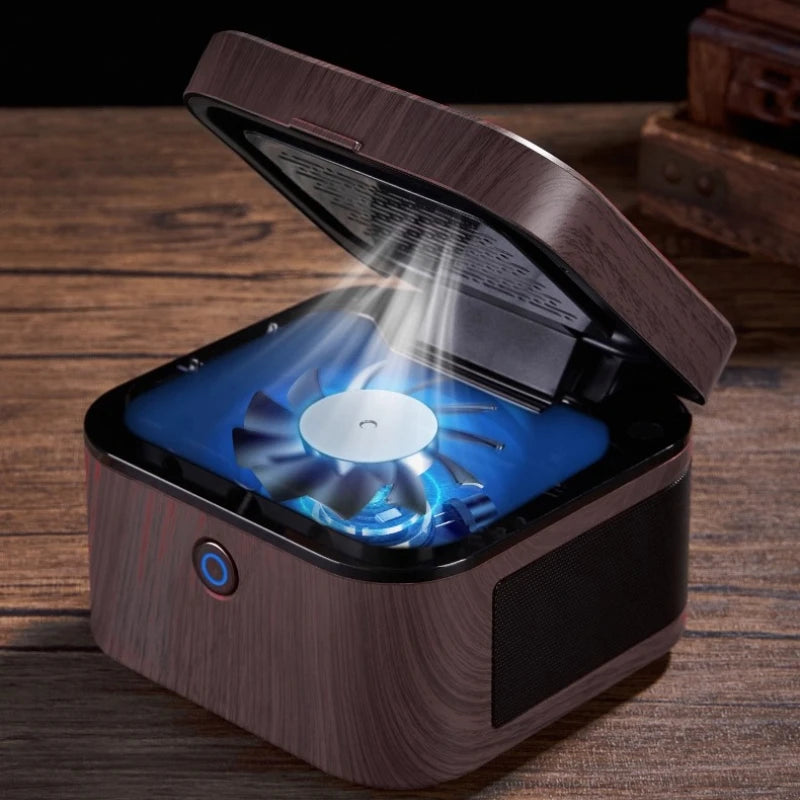 Purifying Ashtray High-end Atmosphere Upscale Device Anti Ash Fly Level Light Luxury Creative Intelligent Male Gift Oasis Select