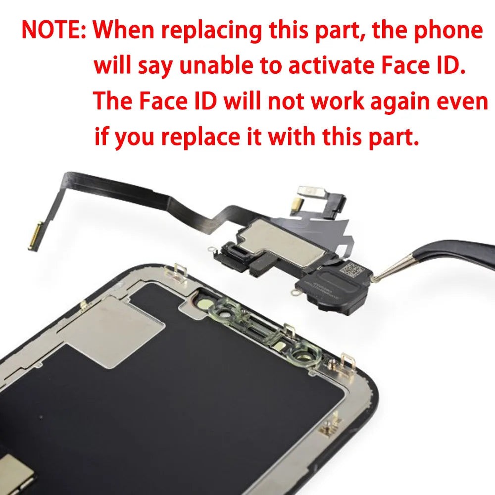 Earpiece Speaker Flex Cable for iPhone 7 8 X XR XS Max Replacement