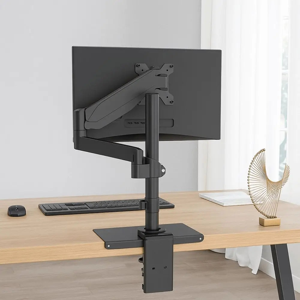 Monitor Reinforcement Bracket Steel Mount Reinforcement Plate For Thin Glass And Other Fragile Tabletop Fits Most Monitor Stand Oasis Select