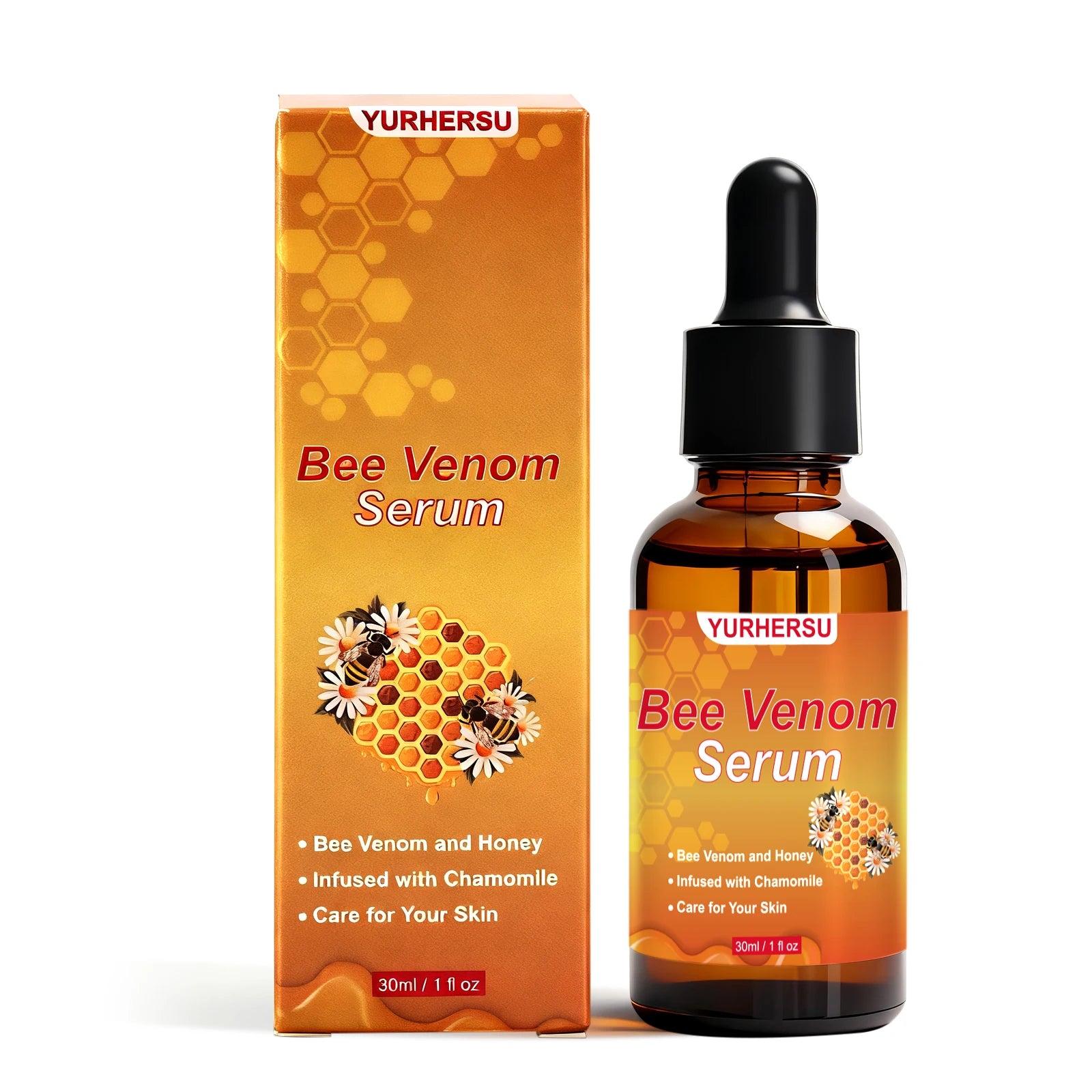 YURHERSU Bee Venom Eye Cream – Pore Minimizing & Firming 30ml Eye Firming Cream Oasis Select YELLOW 60ml