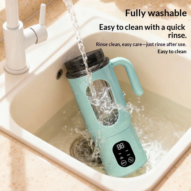 Portable Wireless Electric Juicer Cup – 200W Handheld Blender