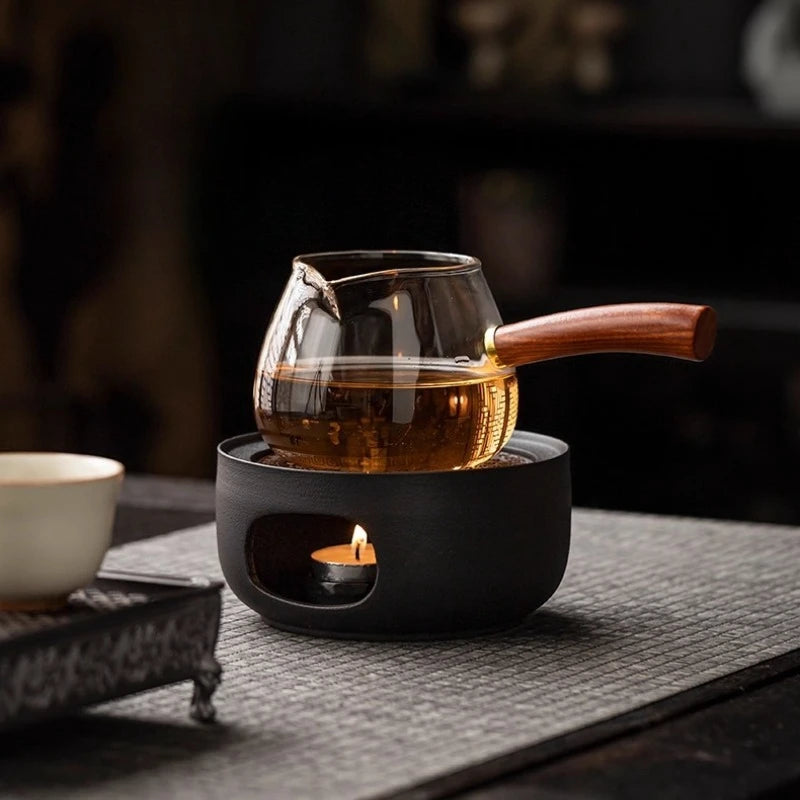 Ceramic Warm Tea Stove Small Stove Tea Cooking Insulation Base Heating and Fragrance Dispenser Chinese Style Oasis Select
