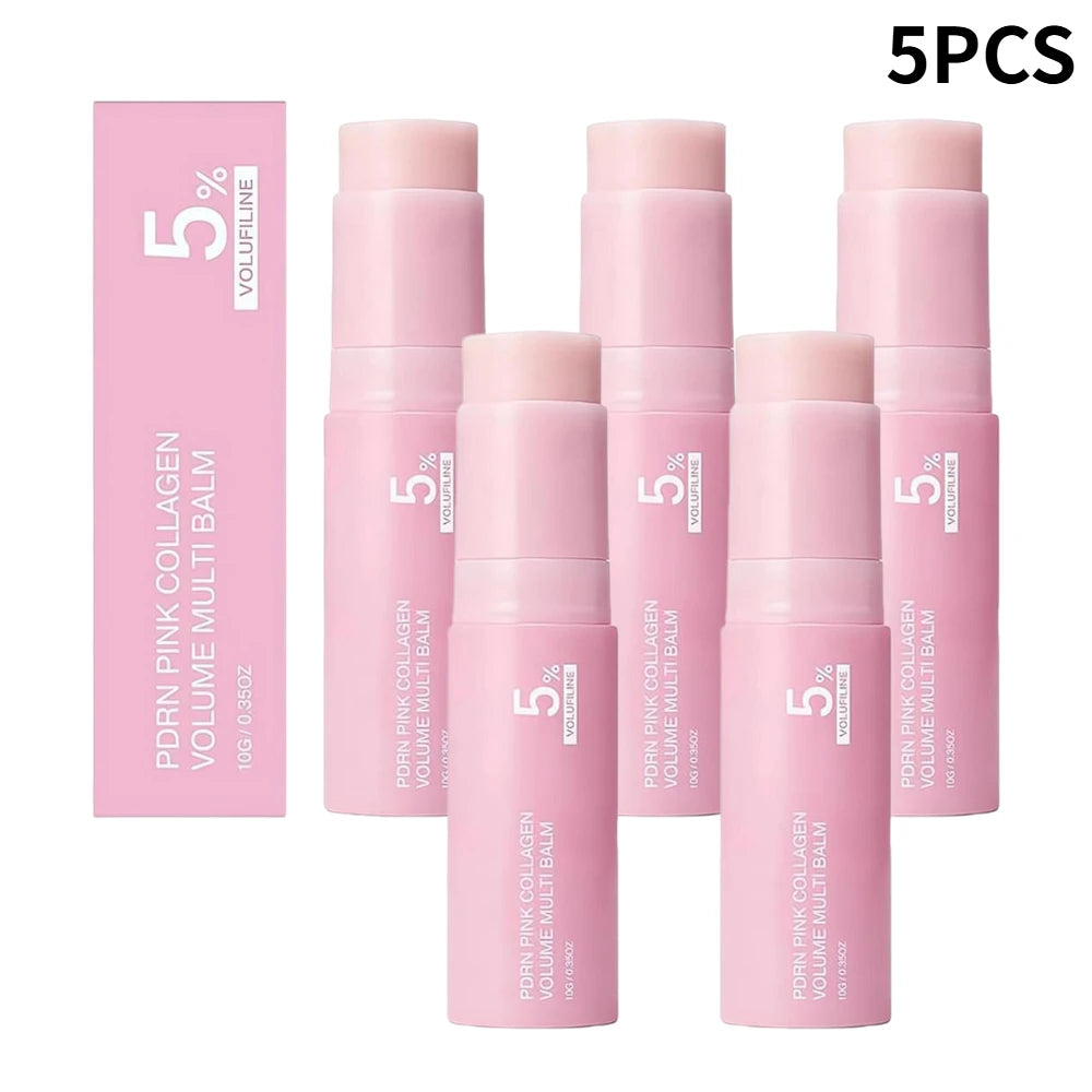 PDRN Pink Collagen Volume Multi Balm Stick Oasis Select Multi Balm X 5