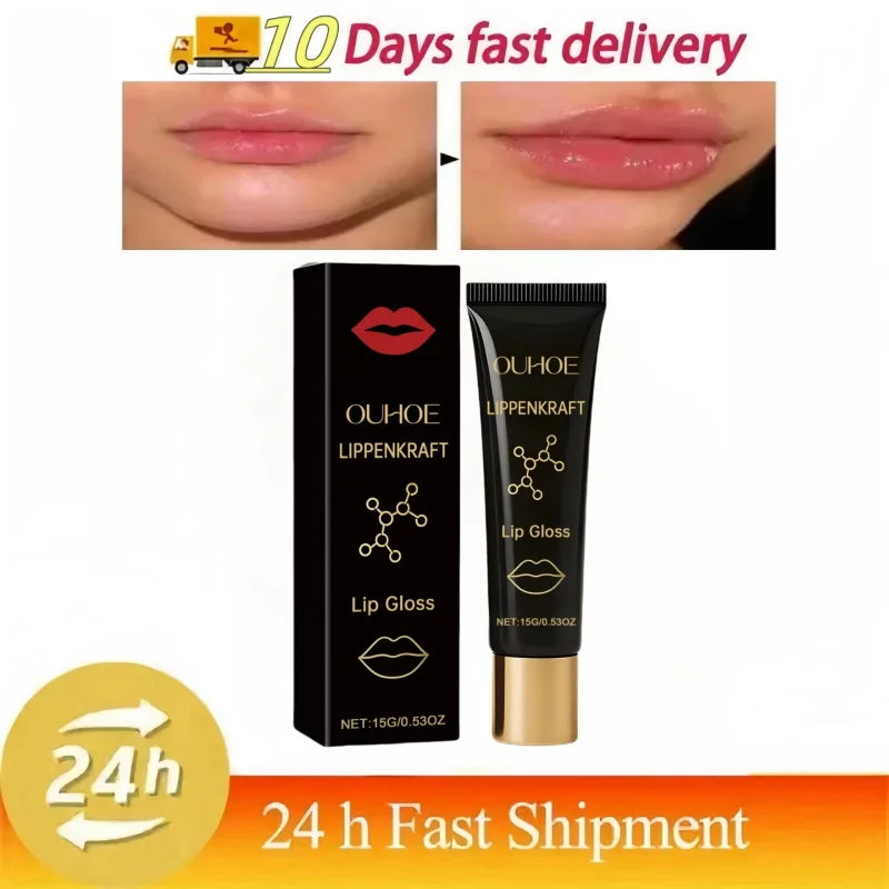 Eelhoe Lip Plumper Oil – Volumising, Moisturizing & Nourishing Lip Plumper Oil Oasis Select 1pc