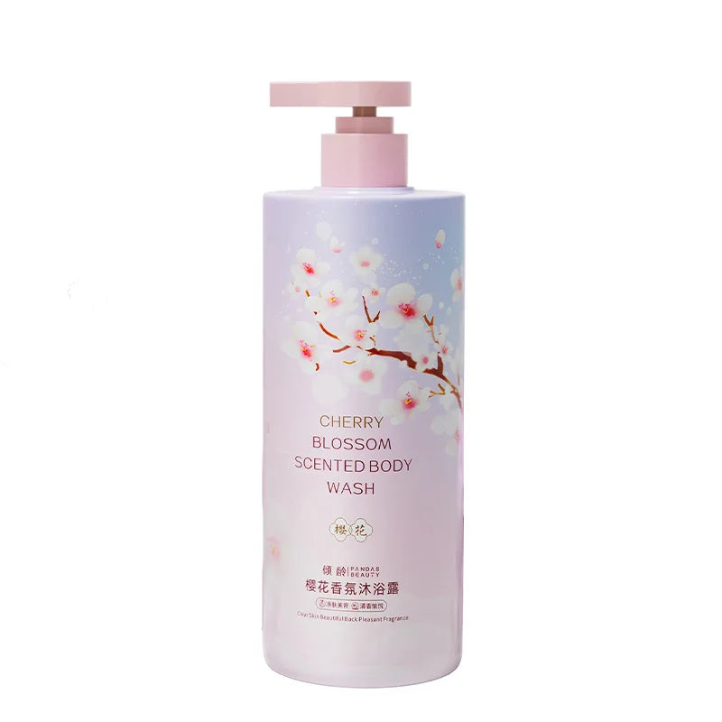 Floral Body Wash 800ml – Rose & Cherry Blossom Shower Gel Floral Shower Gel Oasis Select Cherry Blossom Moisturizing