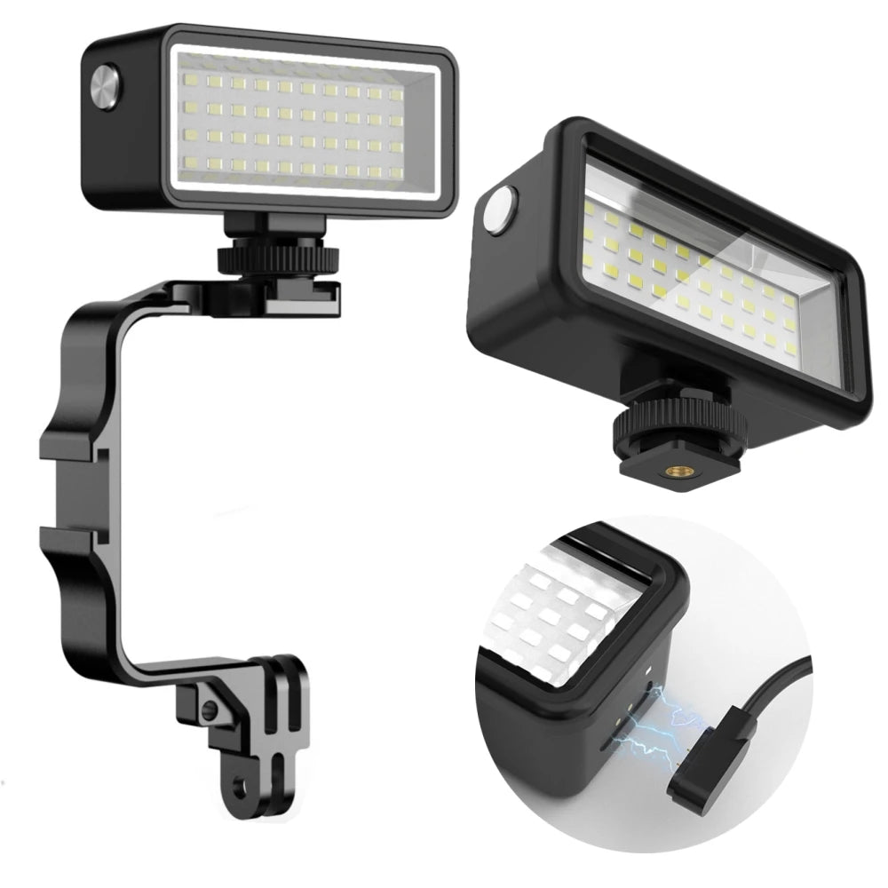 VeFly 40M Waterproof Underwater LED Fill Light for GoPro & DJI