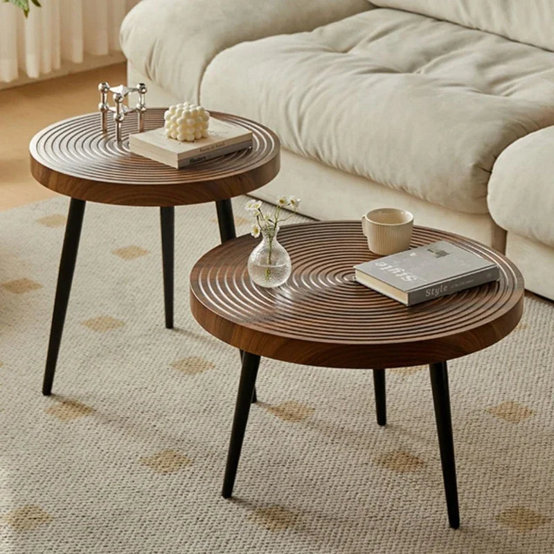 Multi-functional Annual ring side few sofa side few living room coffee table living room Oasis Select