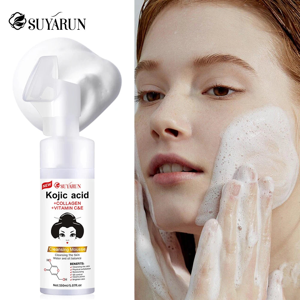 SUYARUN Kojic Acid Face Wash – Brightening Cleanser Brightening Face Wash Oasis Select