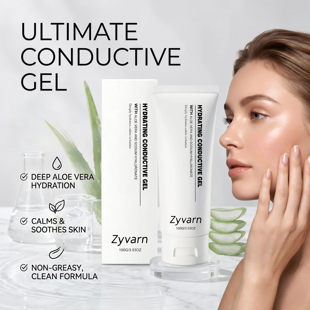 Aloe Vera Hydrating Gel for Beauty Devices Moisturizing Softening Skin Reduce Redness Hydrating Calming Skin Reduces Irritation Oasis Select