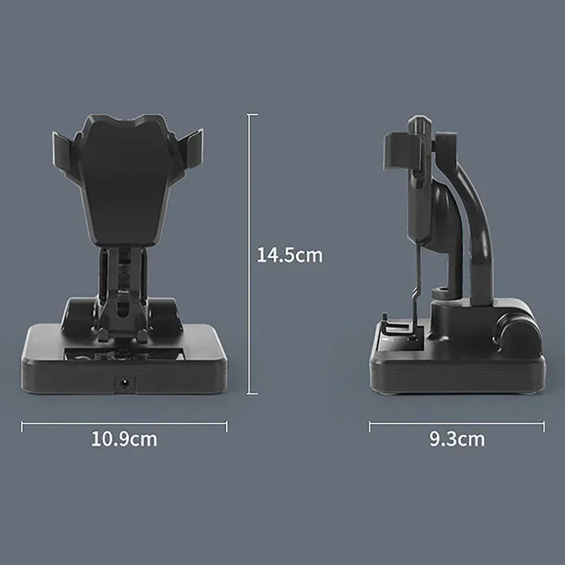 Desktop Cellphone Bracket Lazy Automatic Walker for iPhone Samsung Xiaomi Huawei Left and Right Swing Stepper Phone Holder Stand Oasis Select