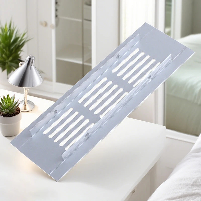 Vents Perforated Sheet Aluminum Alloy Air Vent Grille White Wall Ducting Ventilation Cover Web Plate Ventilation Grill Oasis Select