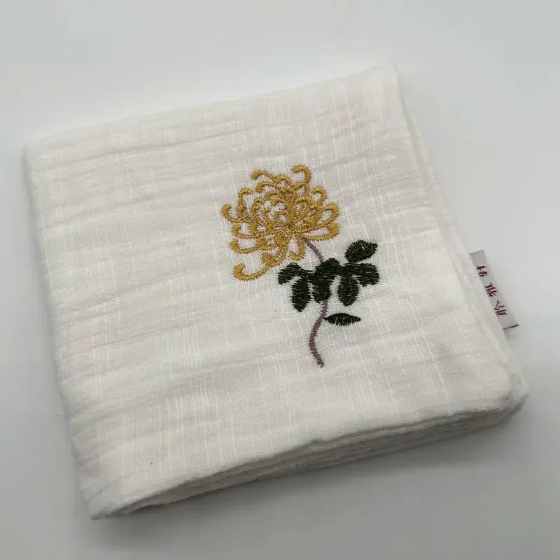 Cotton Tea Towel Thickened Suction Tea Set Tea Cloth High-grade Double-layer Tea Table Pot Cleaning Cloth Oasis Select