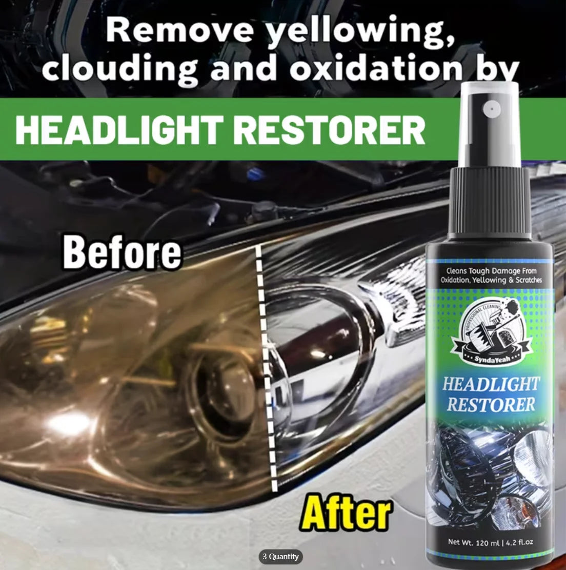 Headlight Restorer Kit – Remove Oxidation & Restore Clarity Headlight Restoration Kit Oasis Select Default Title