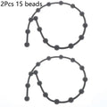 GEA Milking Cluster Posiball Hose Guiding Chain 12Beads/15Beads Milk Air Hose Fixed Part For Cow Milking System Oasis Select A2 2PCS
