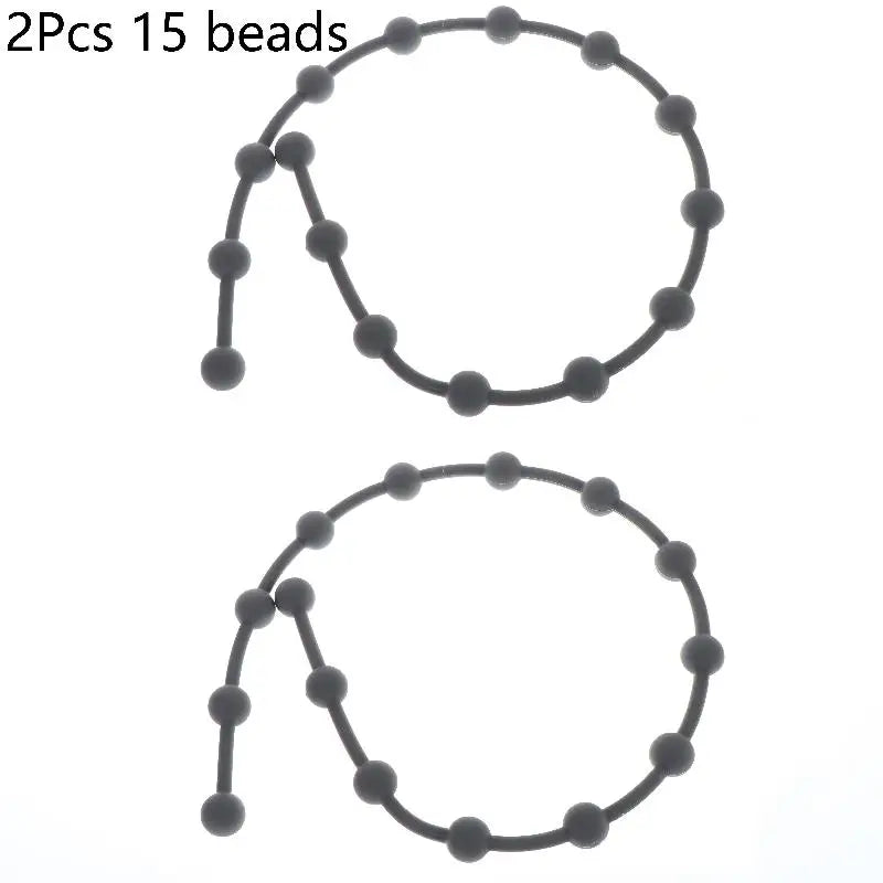 GEA Milking Cluster Posiball Hose Guiding Chain 12Beads/15Beads Milk Air Hose Fixed Part For Cow Milking System Oasis Select A2 2PCS