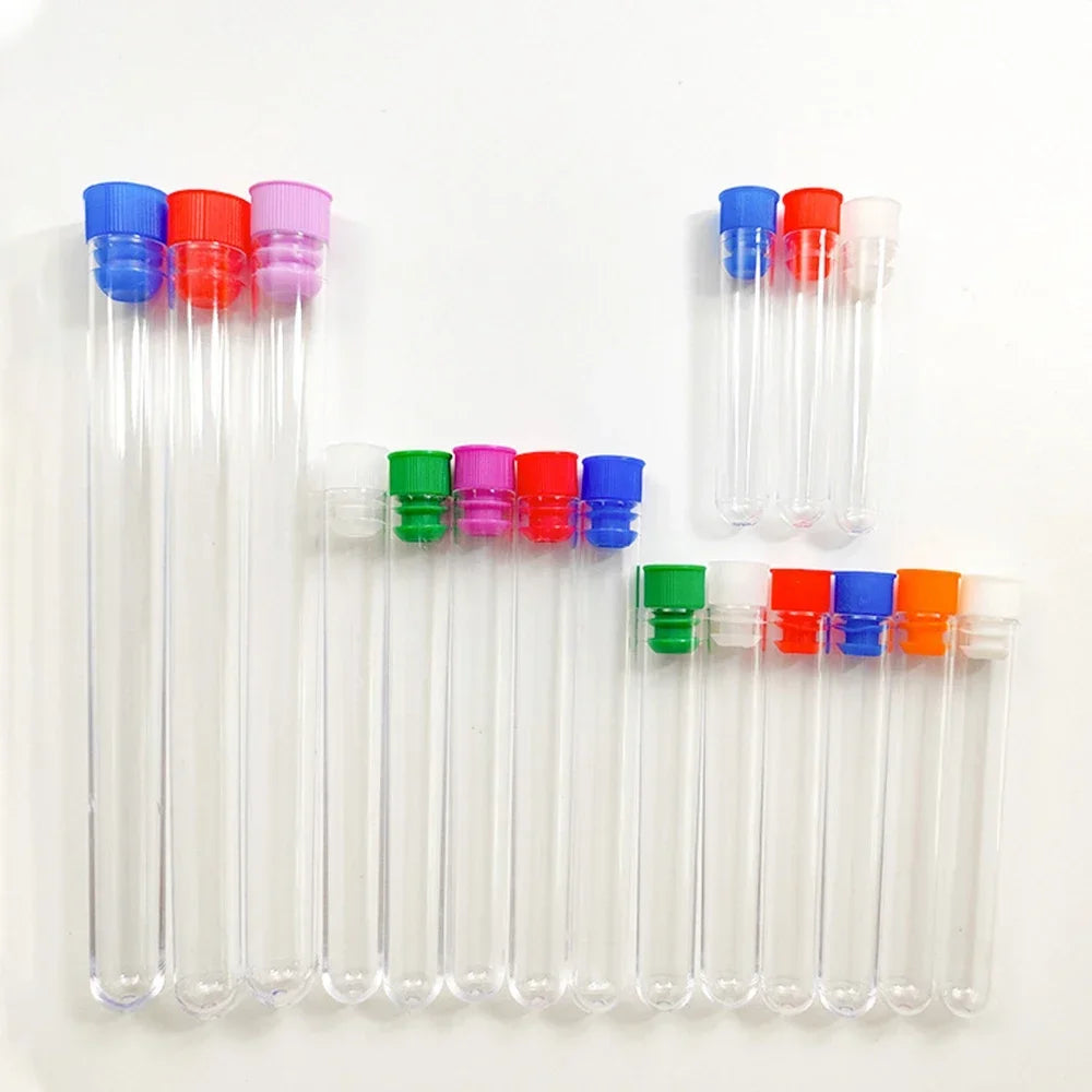 5-Pack Round Needle Storage Tubes – Bead, Pin & Sequin Holder