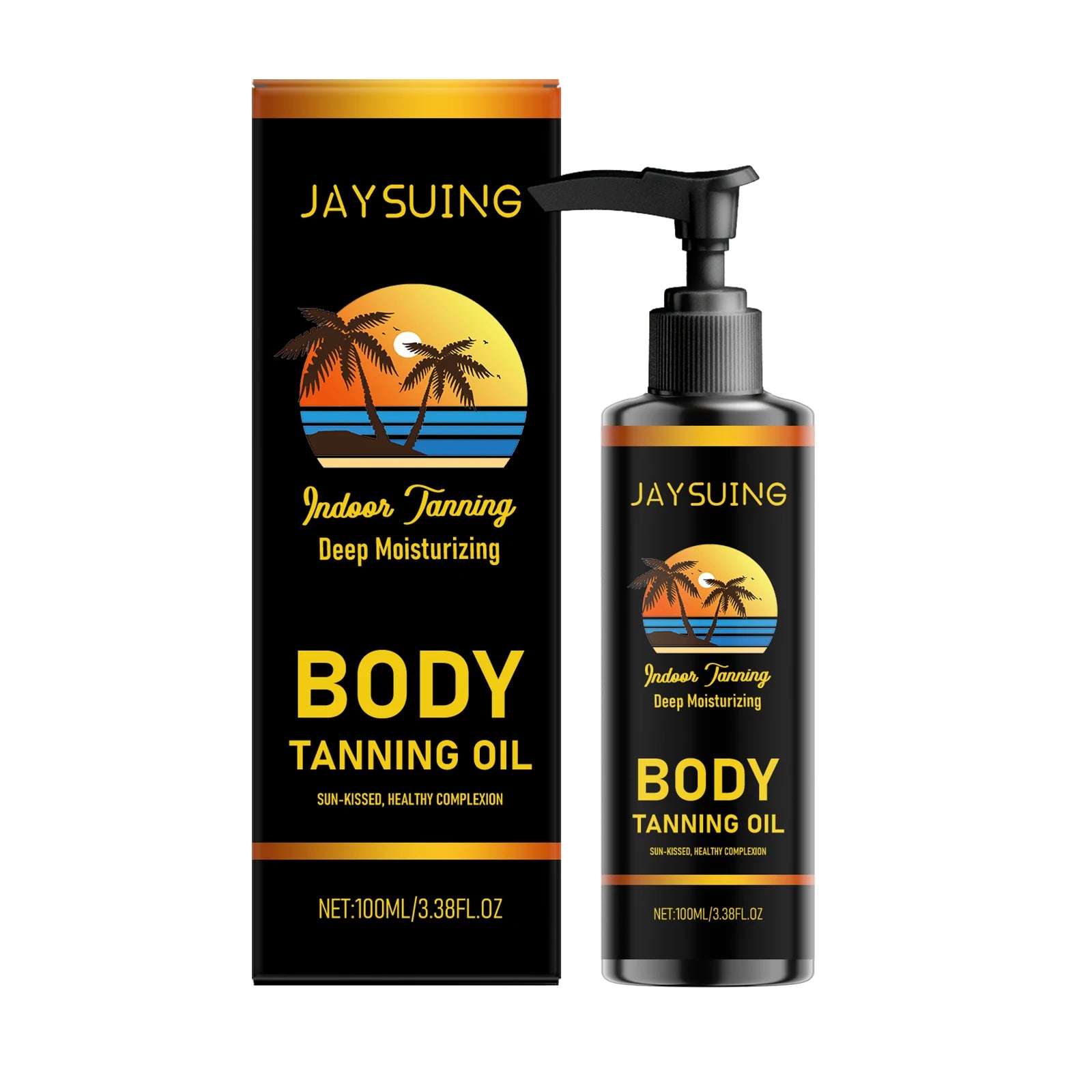 Moisturizing Tanning Oil Firm Smooths Even out Face Body Skin Provide Long-Lasting Natural Bronzing Non-greasy Self Tanner Serum Oasis Select 100ml boxed 100ml