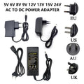 AC 220V 110V To DC 12V 24V 5V 6V 8V 9V 13V 15V Power Supply Adapter Transformers AC 220 V To DC 5 6 8 9 13 15 24 V Power Supply Oasis Select 8V 8A UK Plug