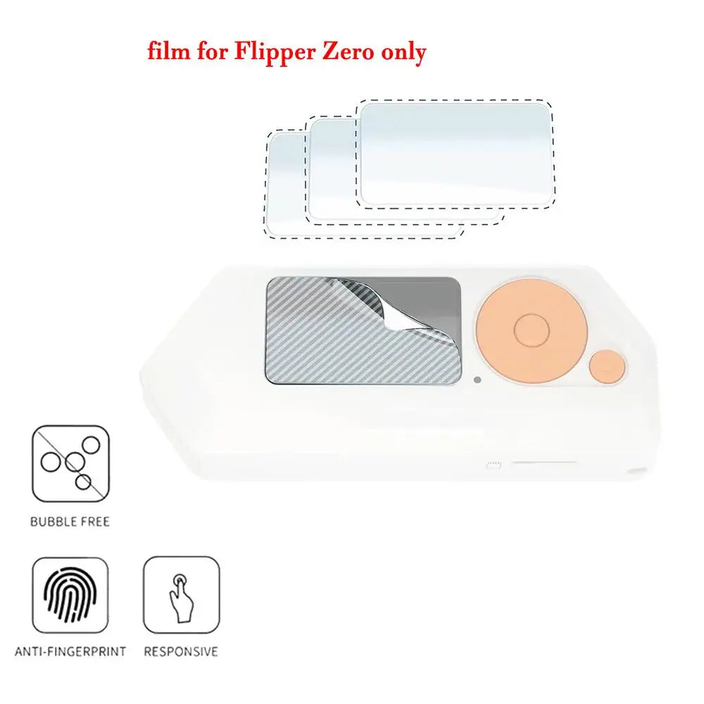 Flipper Zero Screen Protector 3-Pack – Clear PET Film